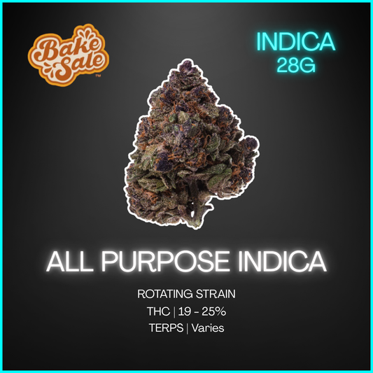 Bake Sale - All Purpose Flower Indica Rotational - 28G