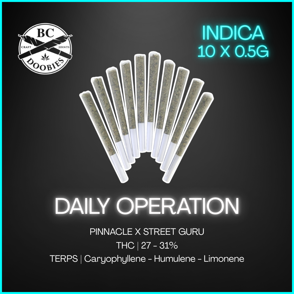 Bc Doobies - Daily Operation Pre-Rolls - 5G