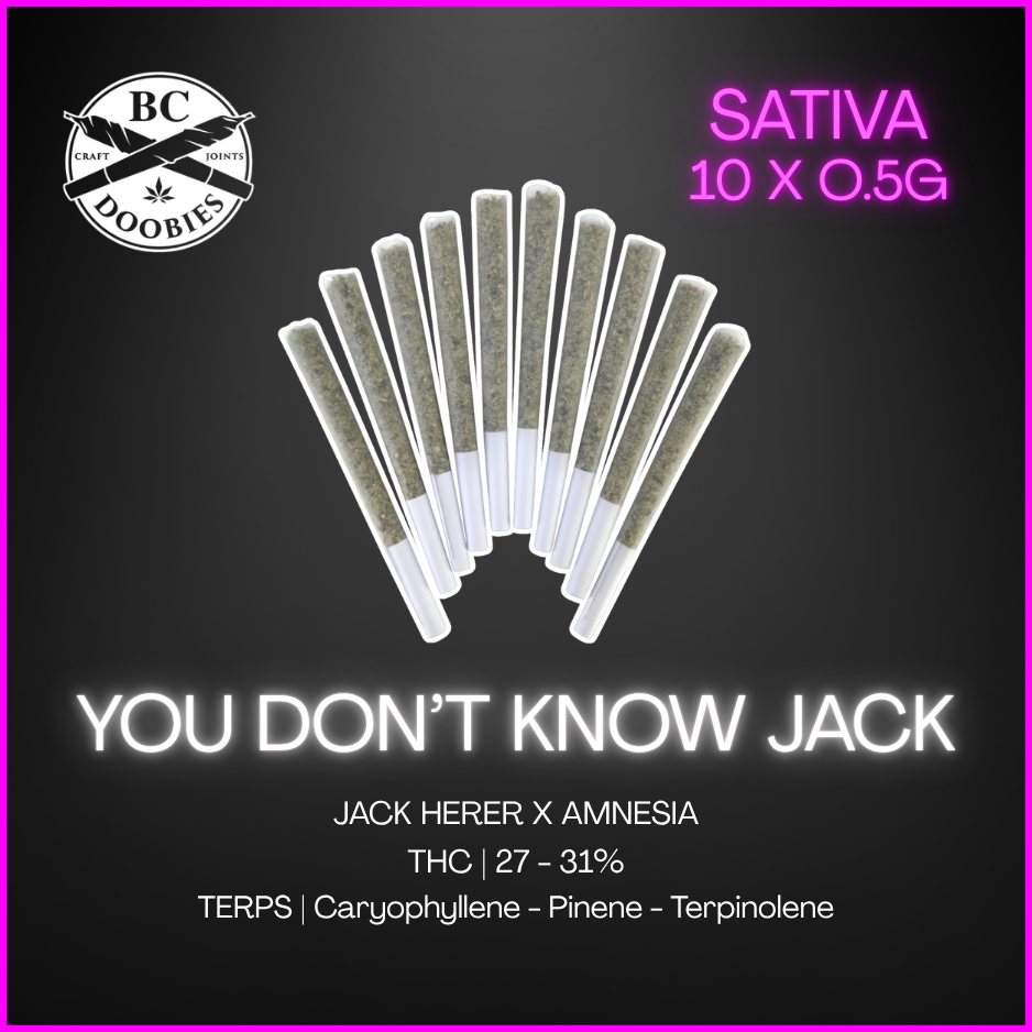 Bc Doobies - You Don'T Know Jack Pre-Rolls - 5G