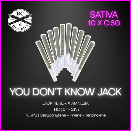 Bc Doobies - You Don'T Know Jack Pre-Rolls - 5G