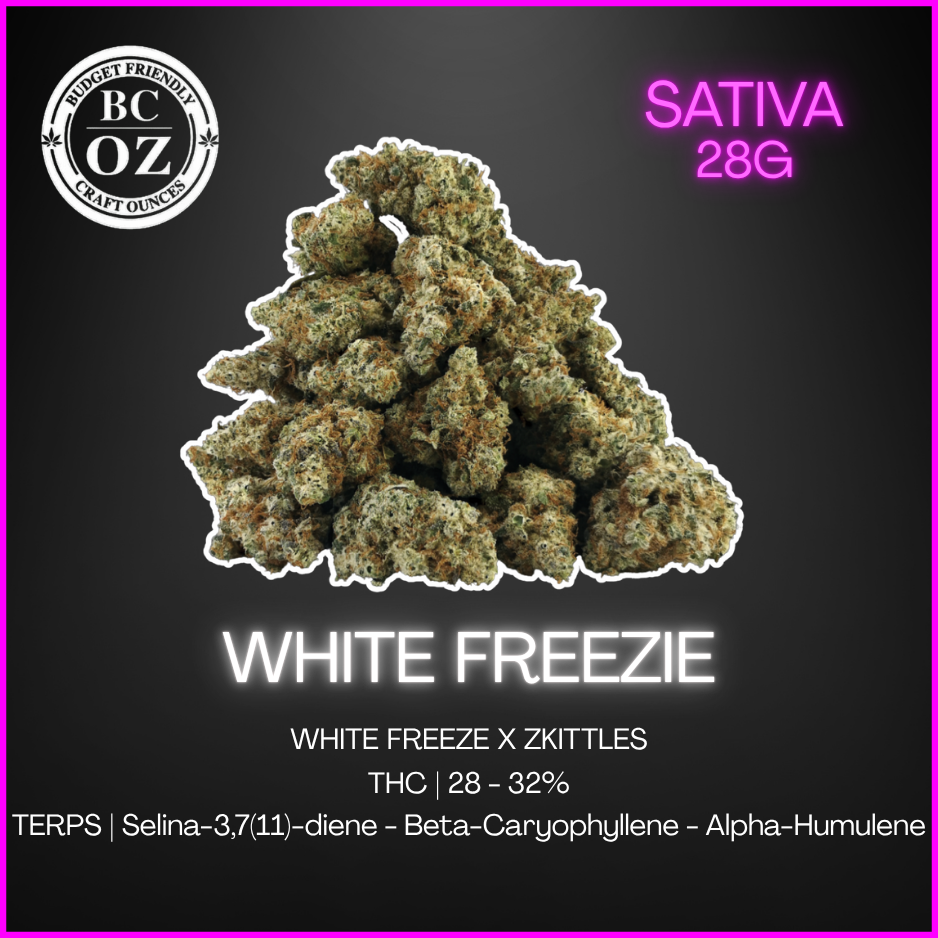 Bc Oz - White Freezie - 28G