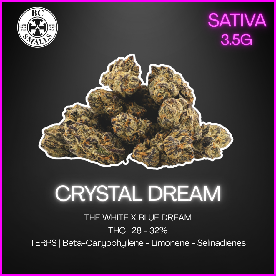 Bc Smalls - Crystal Dream Smalls - 3.5G