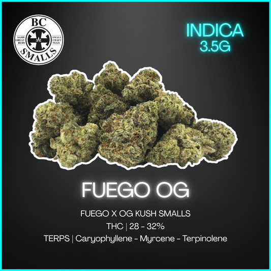 Bc Smalls - Fuego Og Smalls - 3.5G