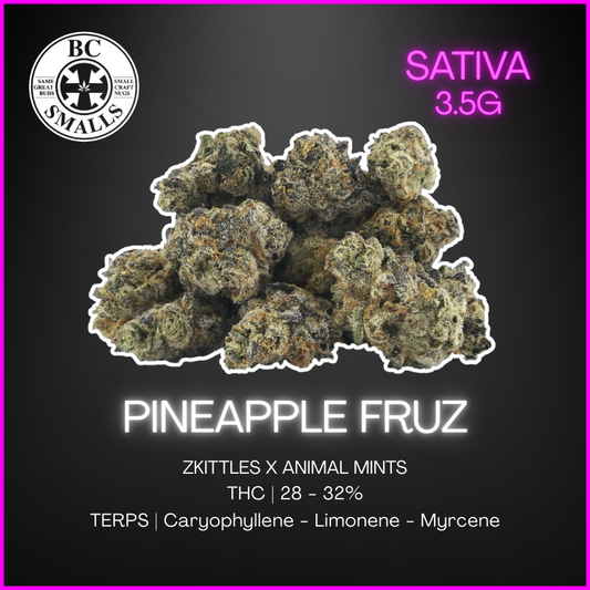 Bc Smalls - Pineapple Fruz Smalls - 3.5G