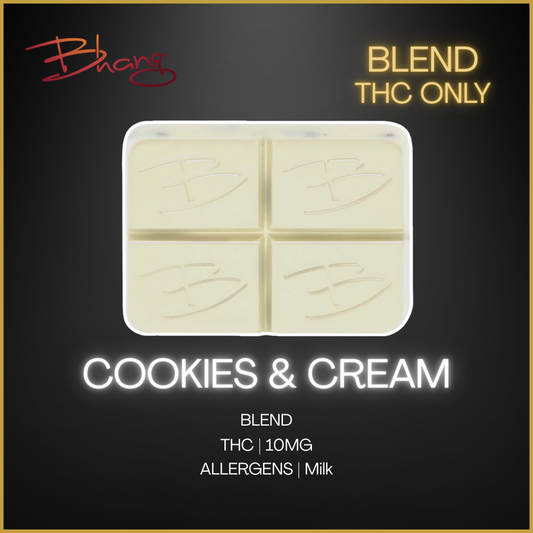 Bhang - Thc Cookies & Cream White Chocolate - 10G