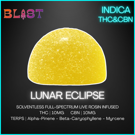 Blast - Lunar Eclipse Live Rosin Cbn 1:1 Chews - 4G