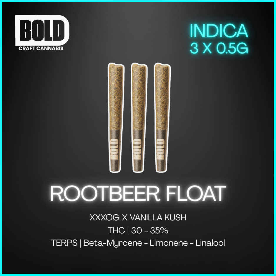 Bold - Root Beer Float Pre-Rolls - 1.5G – Pineapple Victoria
