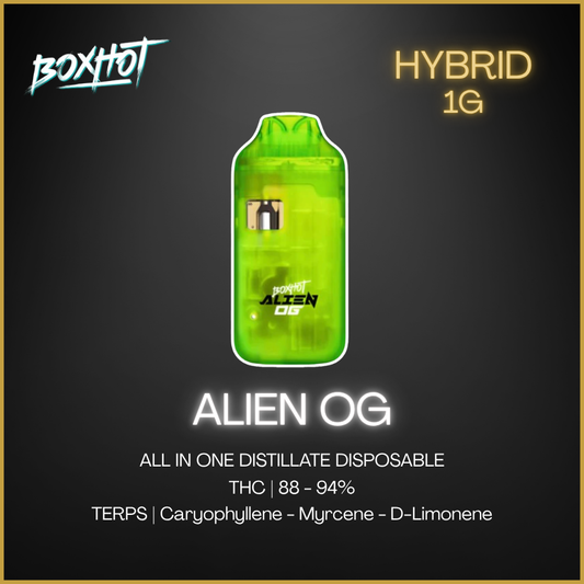 Boxhot - Alien Og All-In-One Disposable Vape - 1G