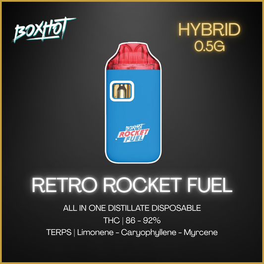 Boxhot - Retro Rocket Fuel All-In-One Vape - 0.5G