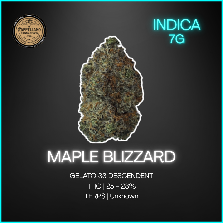 Cappellano Cannabis - Maple Blizzard - 7g