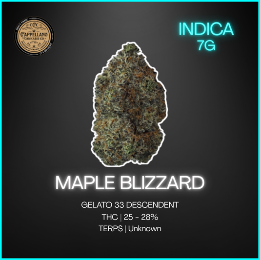 Cappellano Cannabis - Maple Blizzard - 7g