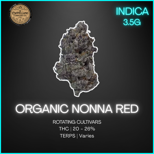Cappellano Co. - Organic Nonna Red - 3.5G