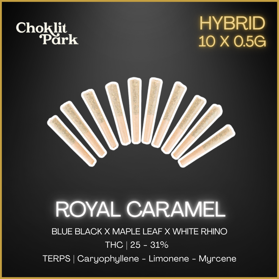 Choklit Park - Royal Caramel Prerolls - 5G