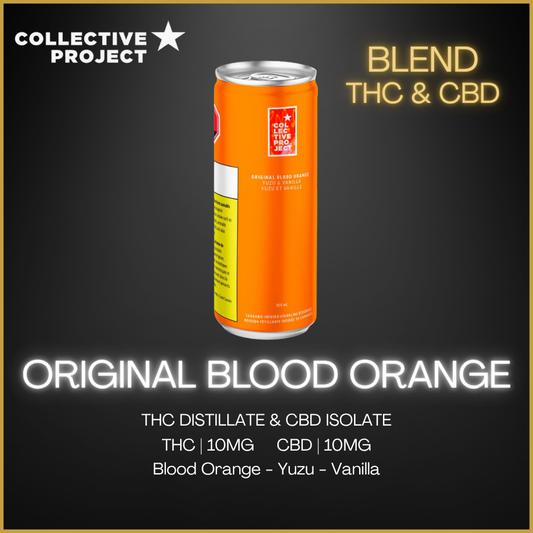 Collective Project - Original Blood Orange, Yuzu & Vanilla - 355Ml
