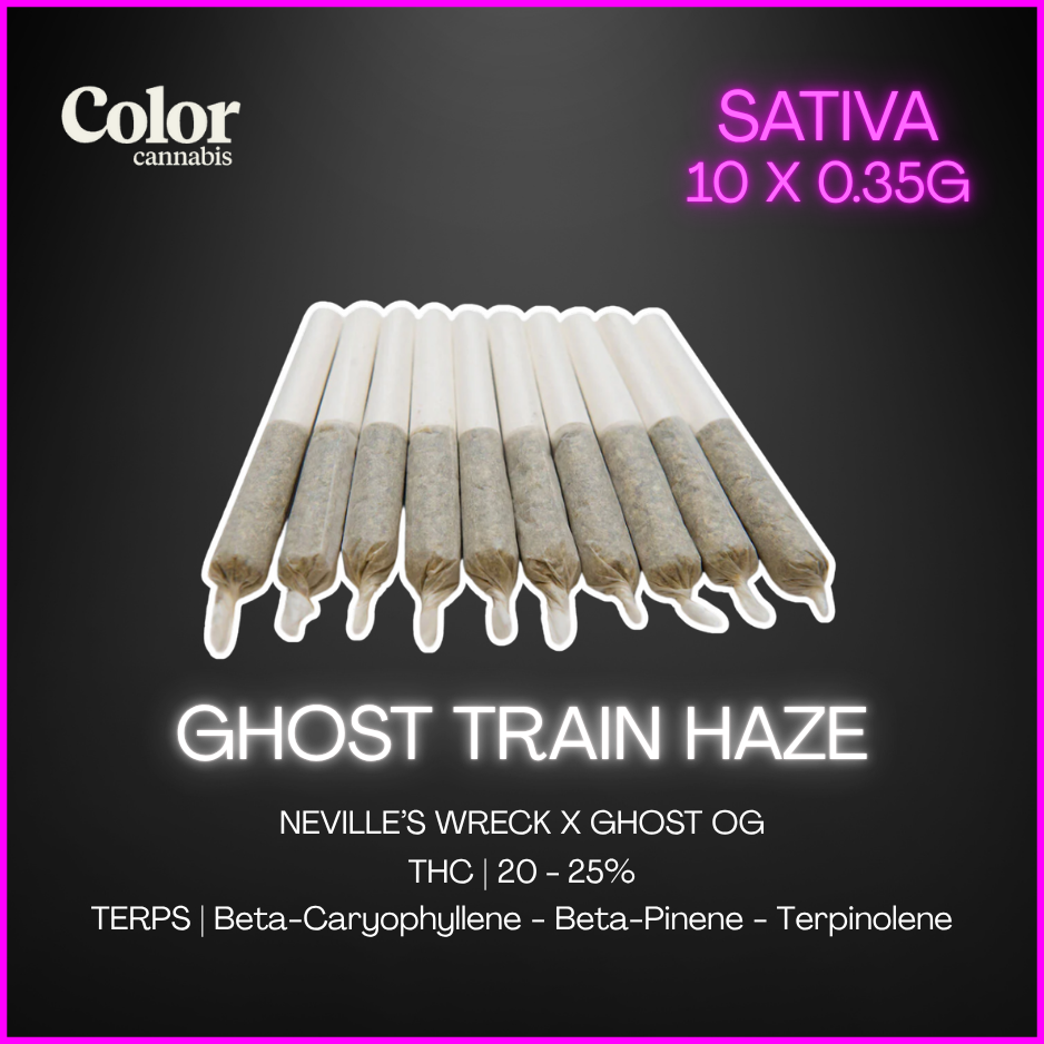 Color Cannabis - Ghost Train Haze Pre-Roll - 3.5G