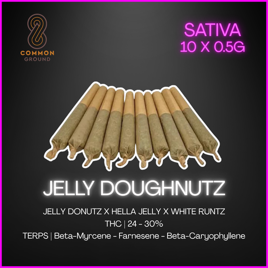 Common Ground - Jelly Doughnutz Pre-Rolls - 5G