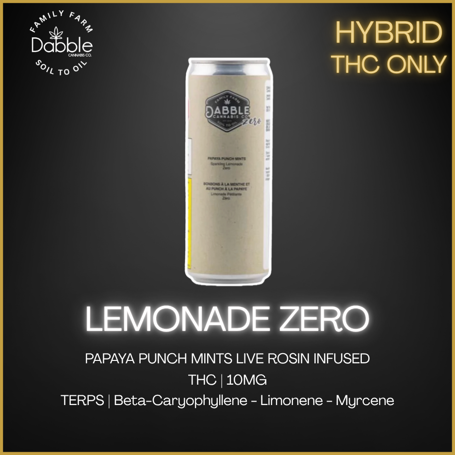 Dabble - Live Rosin Zero Lemonade - 355Ml