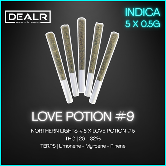 Dealr - Love Potion #9 Pre-Rolls - 2.5G