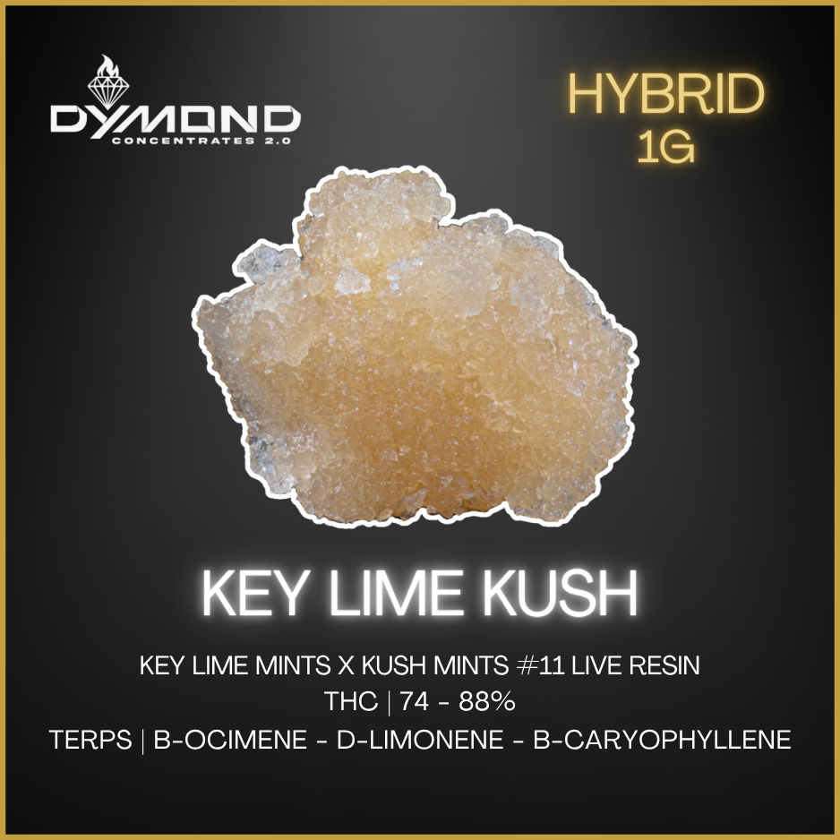 Dymond - Key Lime Kush Live Resin - Hybrid - 1g