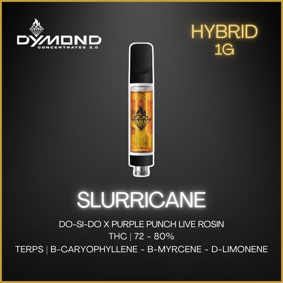 Dymond - Slurricane Live Rosin Vape Cart - 1g