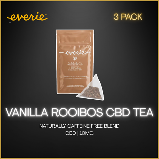 EVERIE - VANILLA ROOIBOS CBD TEA 3 PACK - 9 GRAM