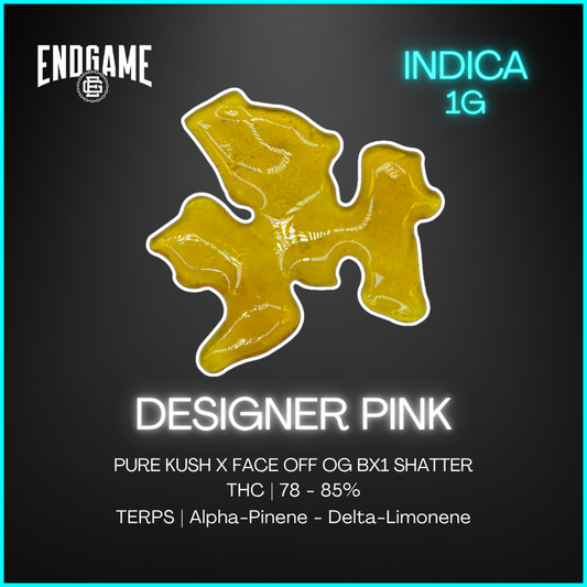 Endgame - Designer Pink Shatter - 1G