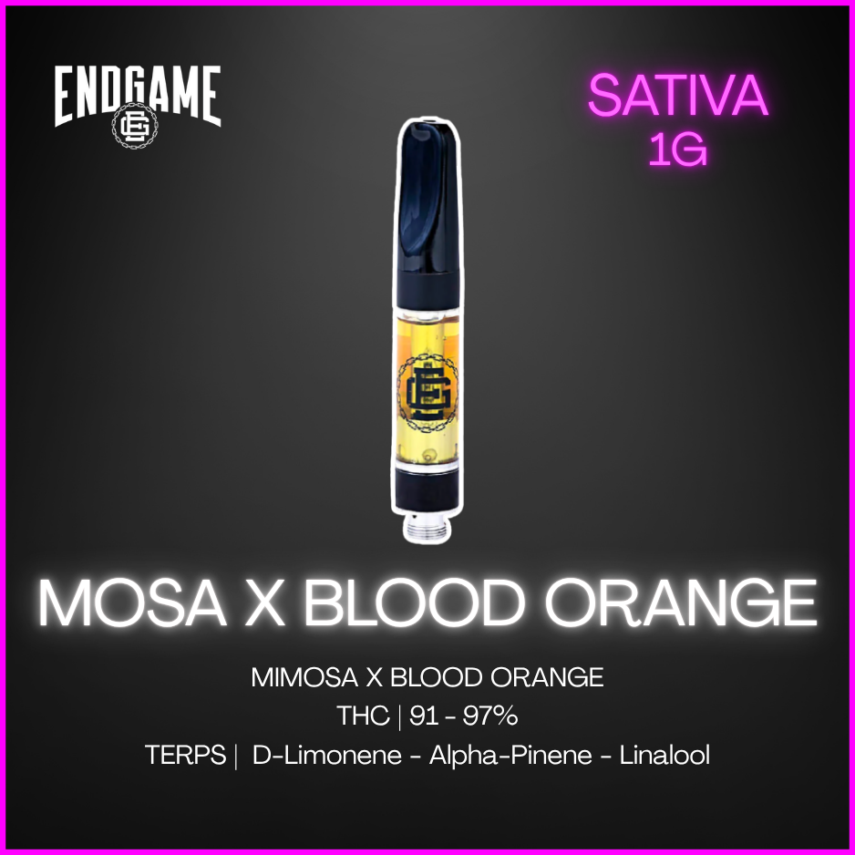 Endgame - Mosa X Blood Orange Cartridge - 1G
