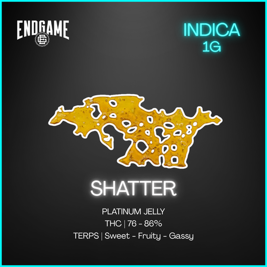 Endgame - Platinum Jelly Shatter - 1G
