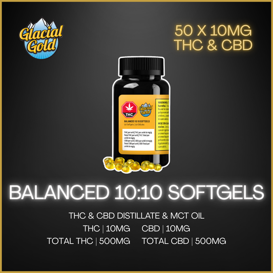 Glacial Gold - Balanced 10:10 Softgels - 17.25G