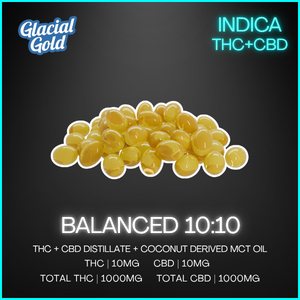 Glacial Gold - Balanced 10:10 Softgels 100-Pack - 34.5G