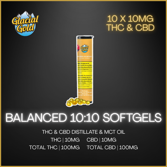 Glacial Gold - Balanced 10:10 Softgels - 3.45G