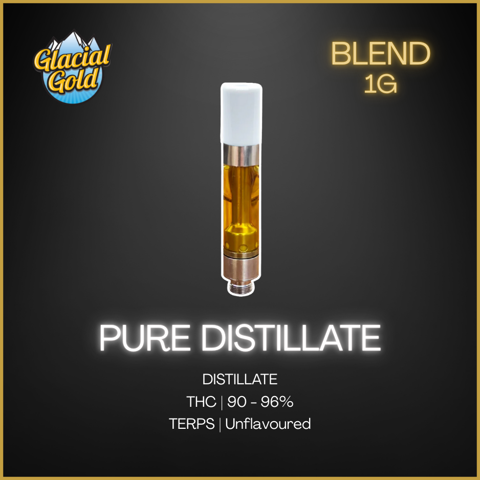 Glacial Gold - Pure Distillate Cartridge - 1G