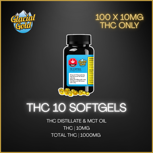 Glacial Gold - Thc 10 Softgels - 17.25G