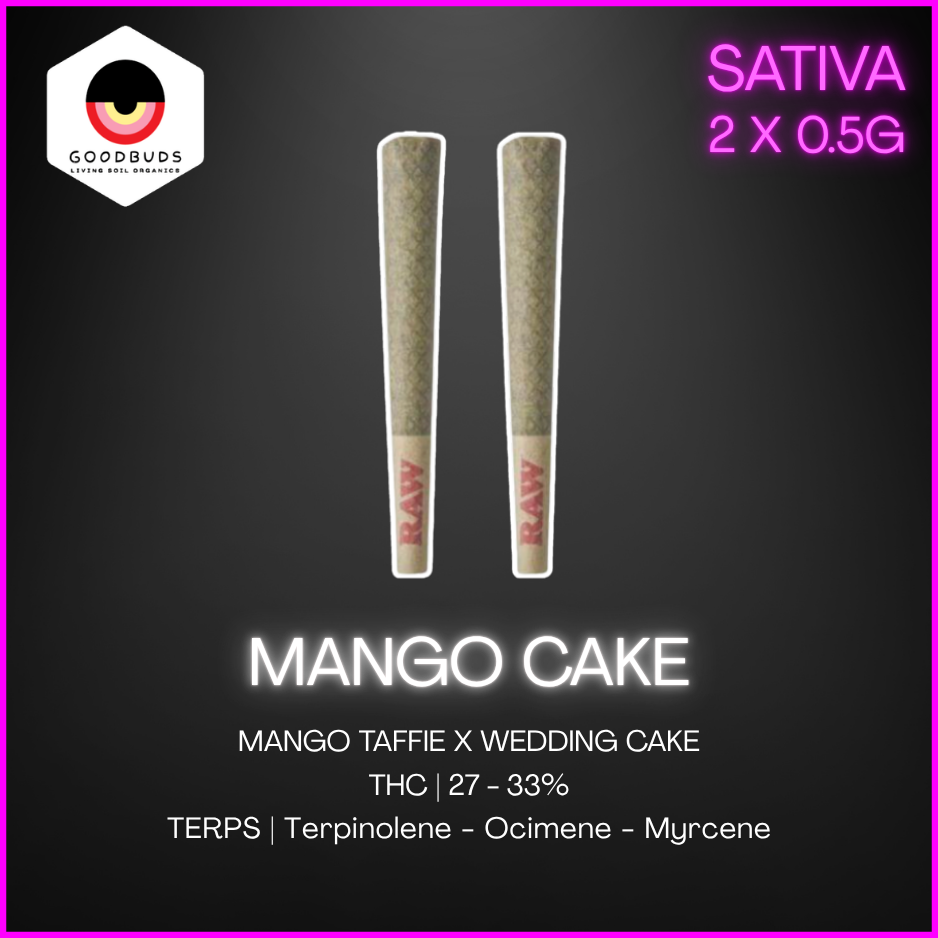 Good Buds - Mango Cake Pre Rolls - 1G