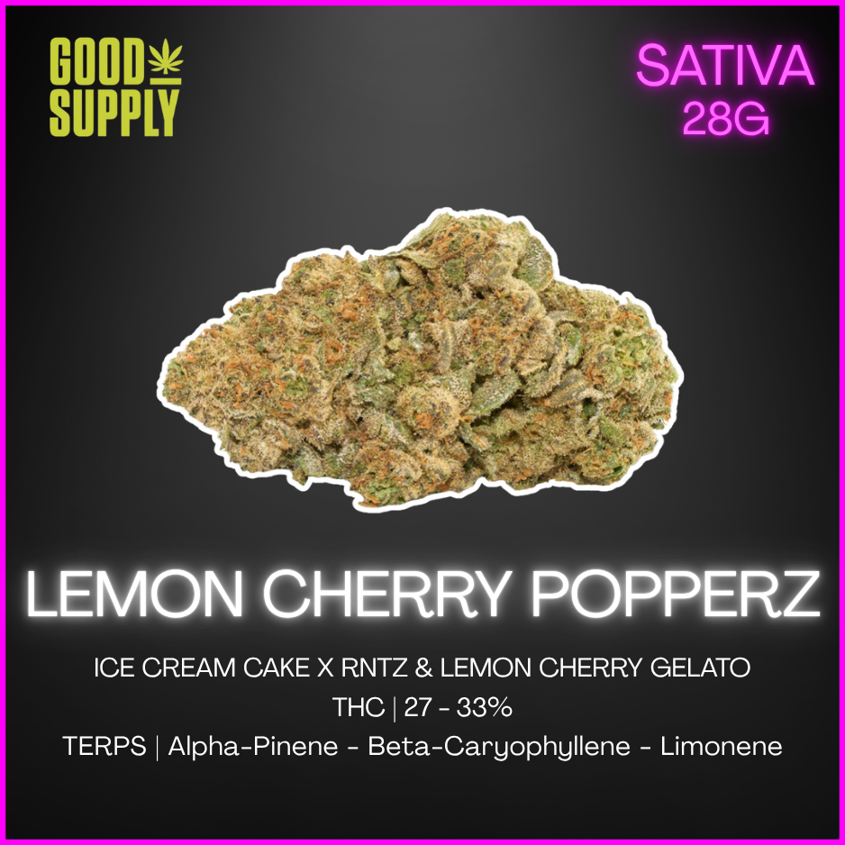Good Supply - Lemon Cherry Popperz - 28G