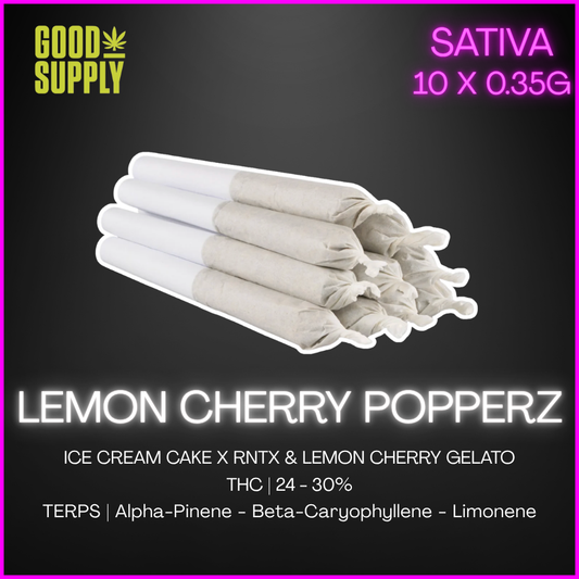 Good Supply - Lemon Cherry Popperz Pre-Rolls - 3.5G