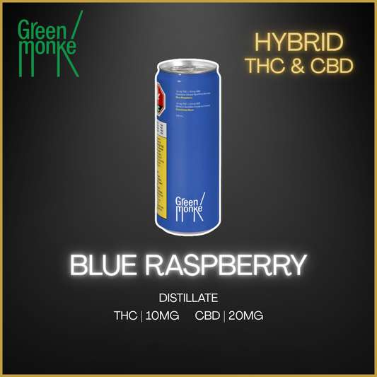 Green Monke - Blue Raspberry - 350Ml