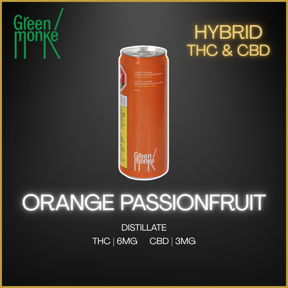 Green Monke - Orange Passionfruit - 0239 - 350Ml