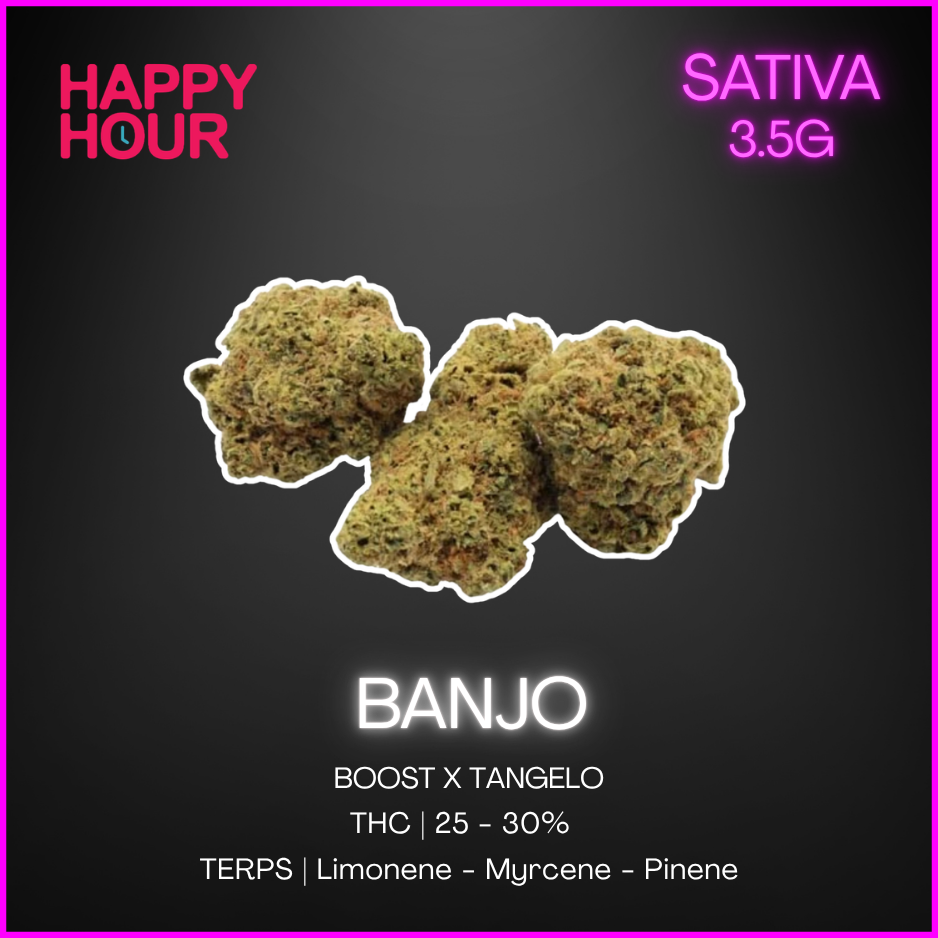 Happy Hour - Banjo Lto - 3.5G