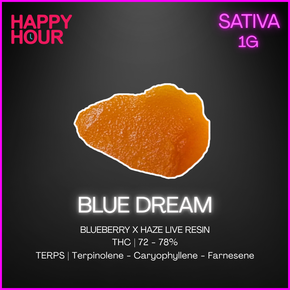 Happy Hour - Blue Dream Live Resin Lto - 1G