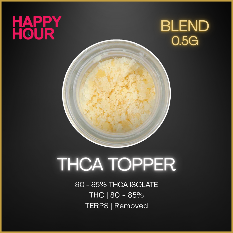 Happy Hour - Thca Topper - 0.5G