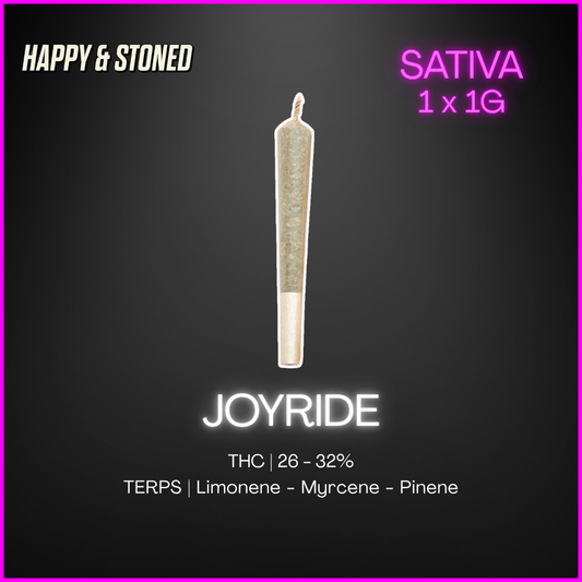 Happy & Stoned - Joyride Pre-Rolls - 1G