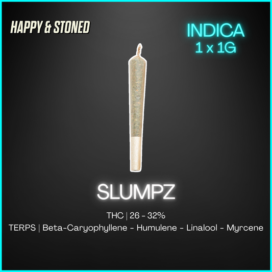 Happy & Stoned - Slumpz Pre-Rolls - 1G