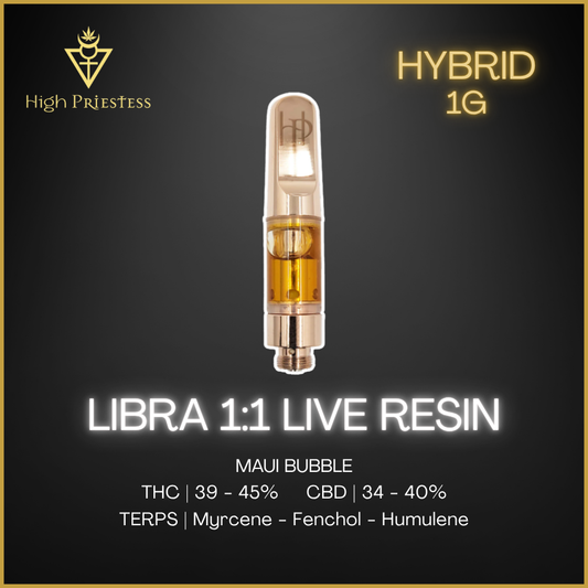 High Priestess - Libra 1:1 Live Resin Vape - 1G