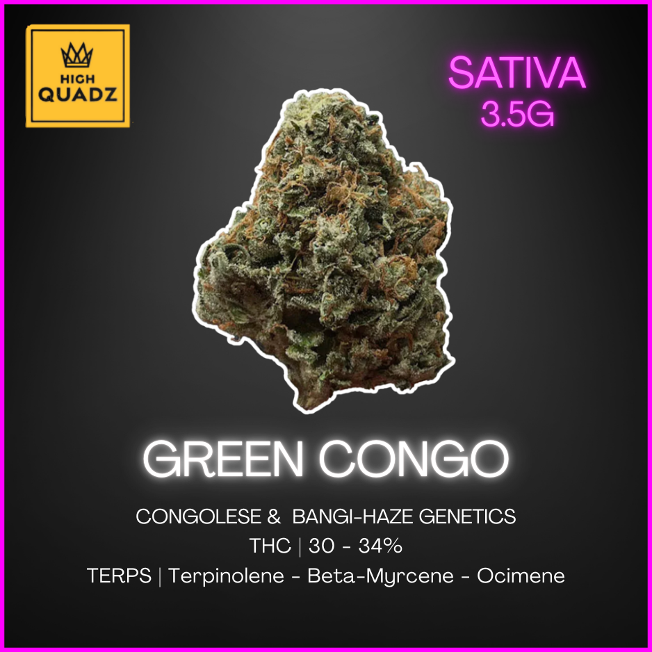 High Quadz - Green Congo - 3.5G