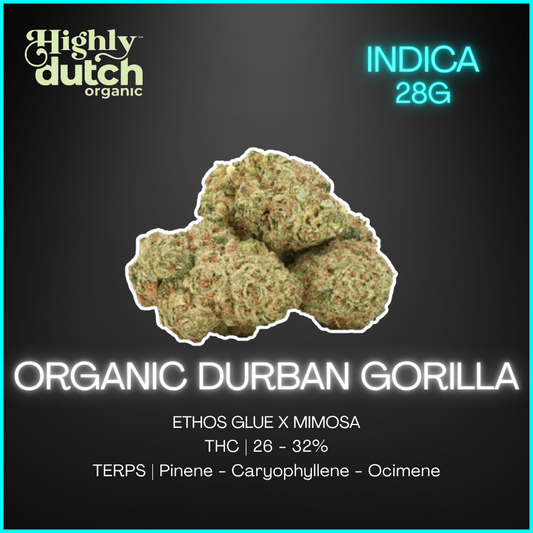 Highly Dutch Organic - Organic Durban Gorilla - 28G