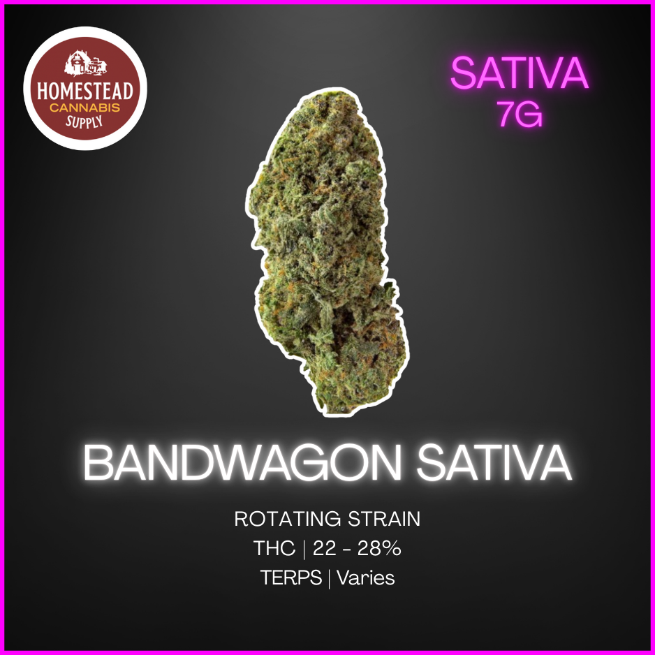 Homestead - Bandwagon Sativa Rotational - 7G