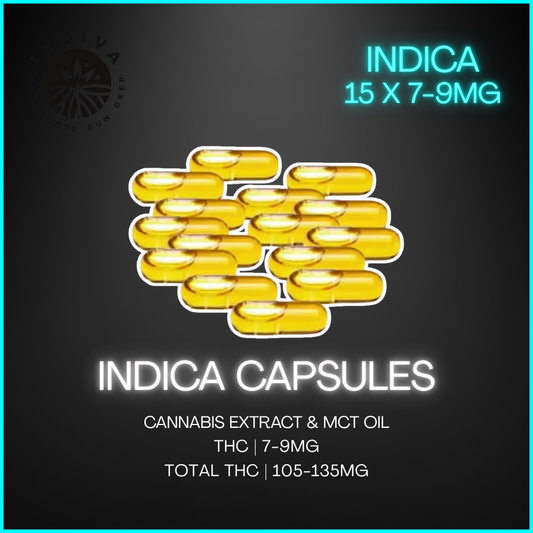 Indiva - Indica Capsules - 15Ea