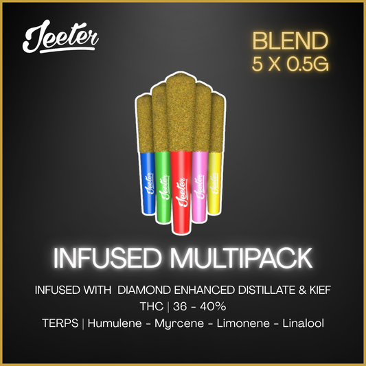 Jeeter - Baby Jeeter Infused Multi-Pack Pre-Rolls - 2.5G