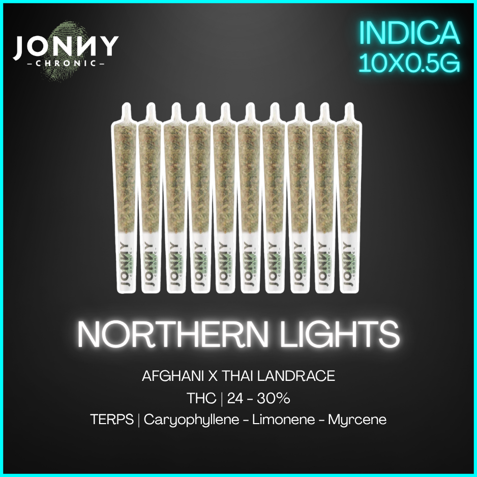 Jonny Chronic - Northern Lights Reefers Pre-Rolls - 5G